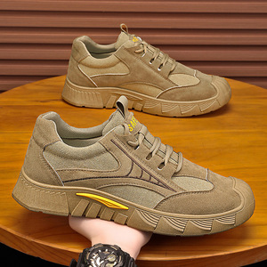 Zapatillas Casuales Transpirables de Primavera para Hombre, Nuevas Zapatillas de Trabajo Transpirables Antideslizantes para Obras de Construcción - Product Image 4