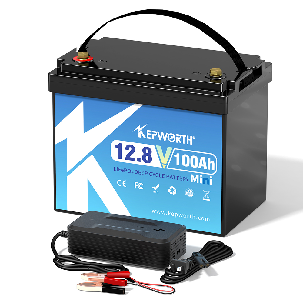 KEPWORTH リン酸鉄リチウムイオンバッテリー　12V/100Ah Amazon.co.jp: KEPWORTH 12V 100Ah LiFePO4バッテリーディープ