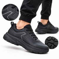 Chaussures de sport pour hommes, basses, respirantes, en maille, avec semelle intermédiaire amortissante et semelle extérieure robuste, chaussures décontractées pour hommes