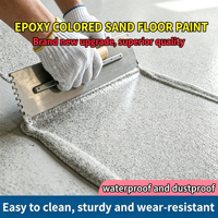 Système de revêtement de sol en terrazzo époxy haute résistance pour la protection des surfaces en béton