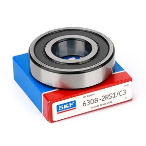 SKF-rodamiento Original, fabricante 6308 de rodamiento de bolas de ranura profunda