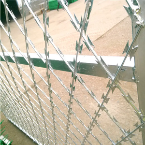 Bảo mật cao chống LEO lên bảng điều khiển lưới dao cạo với lỗ kim cương Vuông lưới thép mạ kẽm để bảo vệ - Product Image 2