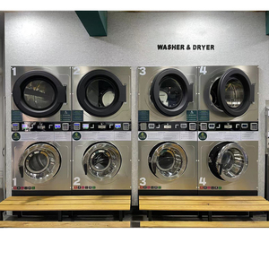 Laundromat Máy Giặt Và Máy Sấy Thương Mại Máy Giặt Và Máy Sấy Hoạt Động Bằng Tiền Xu/Thẻ Dùng Cho Công Việc Giặt Ủi - Product Image 4