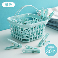 Nouveau design, panier à petites pinces à linge, clips coupe-vent, cintres en plastique, organisation de la garde-robe, salon, écologique, moderne