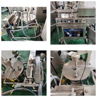 Machine automatique de remplissage et d'emballage de liquide de jus de sauce liqueur d'usine avec pompe à piston