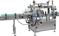 Fabricant de Shengsen personnalisé automatique comestible grande huile peut dédié rond carré bouteille d'huile pour animaux de compagnie étiqueteuse