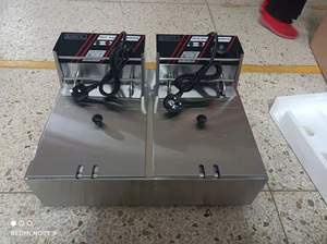 Friggitrice Commerciale GRT-EF82 a Doppia Vasca per Pollo 6L+6L - Product Image 2