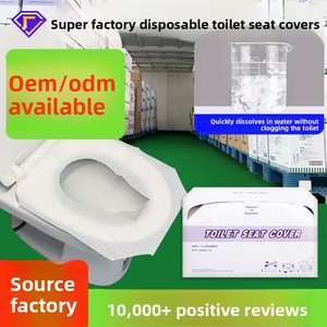 Disposable <strong>Toilet</strong> <strong>Seat</strong> Covers Water-Soluble <strong>Toilet</strong> Paper for Office Buildings Shopping Malls Hotels-Custom Commercial - Product Image 5