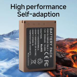 Batterie TBLX-1 avec technologie de décodage complète et port de charge de type C-Universel pour appareils photo/appareils numériques <span class=keywords><strong>Olympus</strong></span> - Product Image 5