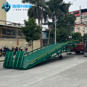 Nhiệm Vụ Nặng Nề 12 Tấn Di Động Container Tải <span class=keywords><strong>Dock</strong></span> Đoạn Đường Nối Cho Xe Nâng Thủy Lực Có Thể Điều Chỉnh Đoạn Đường Nối - Product Image 5