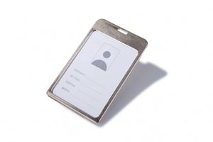 Porte-cartes de bureau en aluminium multicolores, badges nominatifs professionnels en métal pour employés, accessoires de lanière - Product Image 4
