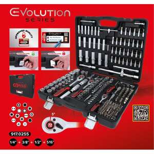 KS TOOLS - 917.0255 Jeu de douilles (255 pièces) -EAN 4042146907559 PRISES À MAIN 1/2" - Product Image 2