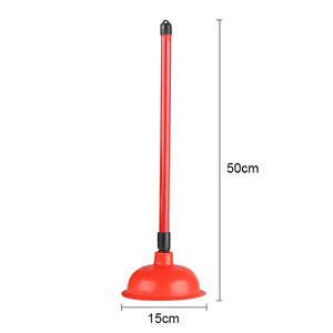 Desatascador de Tuberías Manual con Mango Largo Desmontable y Ventosa de PVC para <span class=keywords><strong>Desatascar</strong></span> Rápidamente Drenajes de Baño - Product Image 4