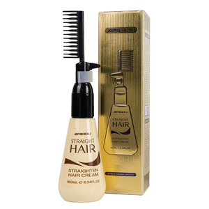 Crema Alisadora de Cabello Permanente con Queratina, Fácil de Peinar, Fortalece y Suaviza el Cabello, Marca Blanca - Product Image 1