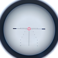Lunette de visée tactique télescopique 1-10X28FFP IR LPVO, tube de 34 mm, précision optique, chasse, premier plan focal, éclairage rouge, CR2032
