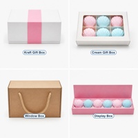 Bombe de bain effervescente OEM ODM à la rose 70g, étiquette privée personnalisée, hydratante, adoucissante, coffret cadeau spa