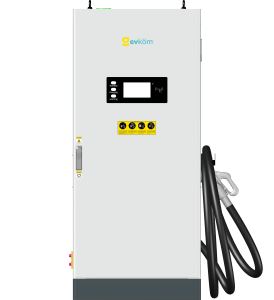 Cargador para Vehículos Eléctricos de 80kW Trifásico de Montaje en Suelo, Cargador de CC de 200A - Product Image 5