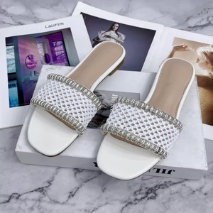 Big Size Summer Flat Shoe Fashion <strong>Slip</strong> On Outdoor Slipper For Women and Ladies Shoes - Product Image 2