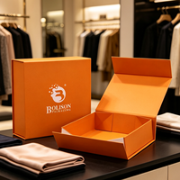 Buzón de Cartón Corrugado Impreso Personalizado para Embalaje de Ropa/Prendas Íntimas, Opciones de Laminación Mate/Brillante Reciclada y Grabado en Relieve
