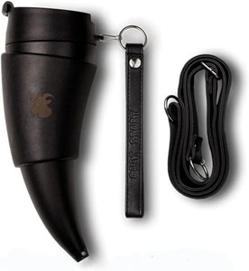 Superventas hecho a mano negro cuerno de búfalo ecológico estilo americano taza de cerveza capacidad personalizada excelente sublimación café - Product Image 3