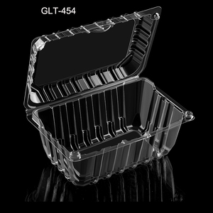Dùng một lần trái cây container trái cây vỉ container cho trái cây trong suốt vỏ sò đưa ra container vỏ sò Blueberry punnet - Product Image 3