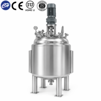Cuve de mélange de liquides pour boissons en acier inoxydable sanitaire SS304, cuve de mélange de jus, de boissons et de lait avec certification sanitaire ASME CE