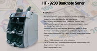 2 CIS 2.5 pocket Money Counting Machine Bill Counter Fitness Sorter