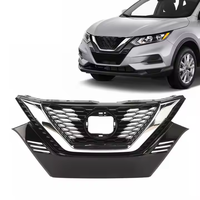 Vente en gros d'usine, pièces automobiles OEM, calandre supérieure du pare-chocs avant avec moulures chromées pour Nissan Rogue Sport Qashqai 2020-2022