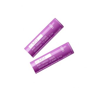 MU USB <span class=keywords><strong>Tipo</strong></span>-<span class=keywords><strong>C</strong></span> SAM INR18650 35ES Batería de estado sólido 3500mAh 3,6 V 13A Cilíndrico LiNiMnCoO2 <span class=keywords><strong>C</strong></span>átodo 1000 Ciclos Auténtico - Product Image 5