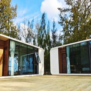 Villa structure en acier préfabriquée <span class=keywords><strong>maison</strong></span> minuscule <span class=keywords><strong>maison</strong></span> capsule hôtel conteneur <span class=keywords><strong>maison</strong></span> prix - Product Image 3