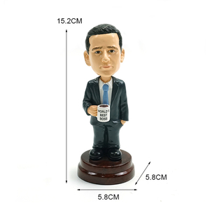 دمية رأس مرنة مخصصة ومصنوعة من الراتنج - Product Image 2