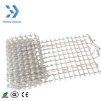 P62.5 Programmable Étanche IP67 LED Vidéo Maille Pixel Écran Extérieur Flexible PC Corps Changeable Émetteur Couleur Point Lumières