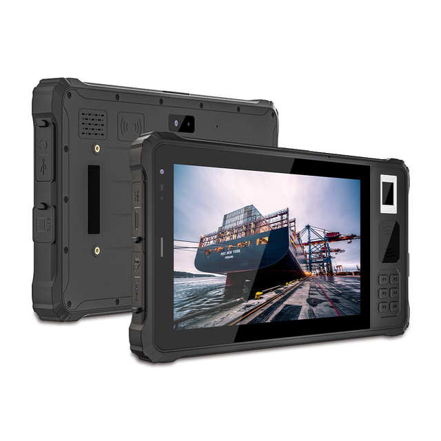Supports Oem Android 10 System 64Gb Handheld Rugged Tablet Pc With Barcode Scanner and Nfc Functions