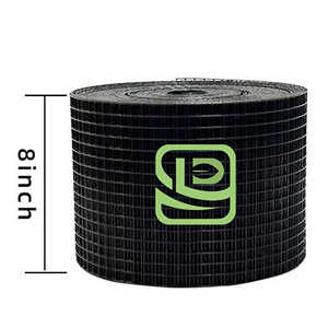 8in x 100ft 1/2 אינץ 'pvc שחור מצופה מגולוון נטו סולארית שומר ציפור מגן מגן מגן מגן מגן מגן וגג הגנה על גג - Product Image 2