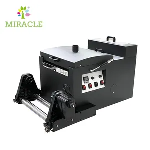 A3 Mini toz Shake makinesi kür DTF PET Film hızlı pişirme DTF rulo boyutu Film yazıcı baskı sallayarak tozu makineleri