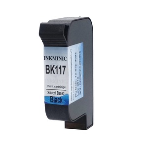 Cartouche d'encre noire à base de solvant BK117 compatible avec puce pour imprimantes TIJ Domino GX30i G230i G35i G20i Gx150i – Vente chaude - Product Image 2