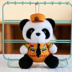 Songshantoys Vente en gros de pendentifs personnalisés en forme d'ours en peluche policier, mini poupées de policier de la circulation et de médecin - Product Image 4
