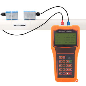 WanBang計器ハンドヘルドポータブル超音波流量計設置数分 - Product Image 2