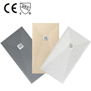 Base <span class=keywords><strong>de</strong></span> <span class=keywords><strong>Ducha</strong></span> <span class=keywords><strong>de</strong></span> Resina con Drenaje Central, Antideslizante, para Baño, Estilo Europeo, Venta al Por Mayor <span class=keywords><strong>de</strong></span> Fábrica - Product Image 2