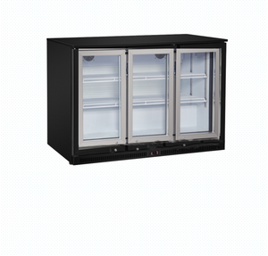 Enfriador de botella de barra trasera, equipo de refrigeración, escaparate de pantalla negra de escritorio - Product Image 2