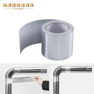 Adhesivo plata reforzado conducto aislamiento adhesivo cinta de papel de aluminio con la liberación del trazador de líneas - Product Image 5
