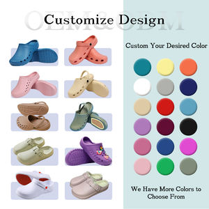 New Printed Nurses Working Shoes for Man Woman Slip Resistant Nursing Clogs Pet Hospital Laboratory EVA Medical Clogs 2026 - Product Image 5