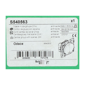 <span class=keywords><strong>Bouton</strong></span> <span class=keywords><strong>poussoir</strong></span> électrique S540563 <span class=keywords><strong>Odace</strong></span>, 2W New NFP - Product Image 2