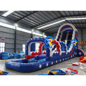 สไลเดอร์น้ำเป่าลมยักษ์รูปดาว สำหรับสวนน้ำ ทำจาก PVC คุณภาพสูง ทนทาน เหมาะสำหรับกีฬากลางแจ้ง - Product Image 1