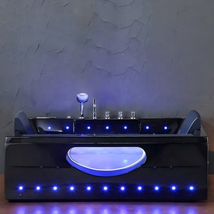 Bañera de Hidromasaje de Lujo para Villa con Cascada y <span class=keywords><strong>SPA</strong></span>, Bañera de Masaje Interior con Chorros de Aire y Jacuzzi, de Fábrica - Product Image 3