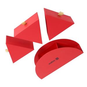 Caja de dulces de boda personalizada al por mayor, embalaje de papel hecho a mano, galletas vacías, caja de chocolate, inserto de empuje diseñado - Product Image 2