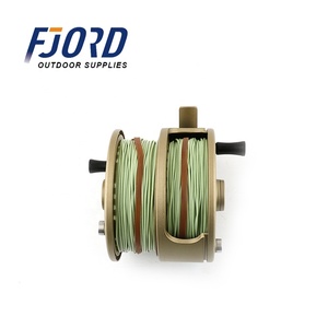 Mulinello da Pesca a Mosca FJORD OEM di Alta Qualità, Completamente in Metallo, Leggero, per Pesca all'Aperto, Confezione Standard con 2 <span class=keywords><strong>Esche</strong></span> Artificiali CN;SHN - Product Image 5