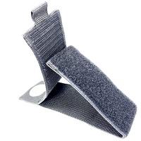 Sangle de serrage en sangle robuste, réutilisable, réglable, auto-adhésive, en nylon, avec fermeture à boucle et crochet, attache-câble