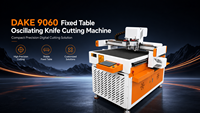 CCD Visual 9060 Vibrationsmesser-Schneidemaschine für Selbstklebeetiketten, Wellpappe, PVC-Folie, Vliesstoff, Silikonfolie