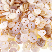Ky – boutons de couture en coquille naturelle, couleur nacre, serpillière, coquille ronde, 2 trous, étoile, cœur, fleur, bouton en forme de fleur, accessoire de couture